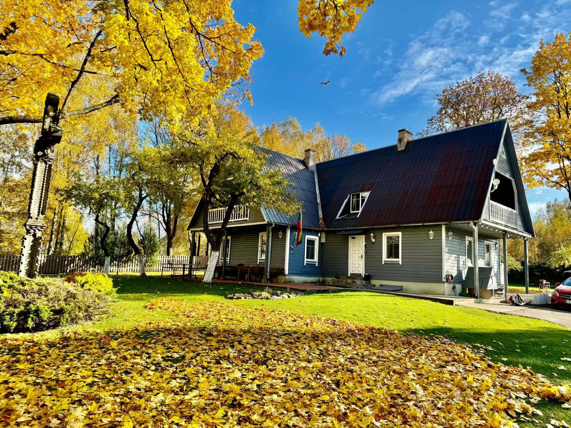 Maple House - Sodyba Tarp Klevu Utena Buitenkant foto